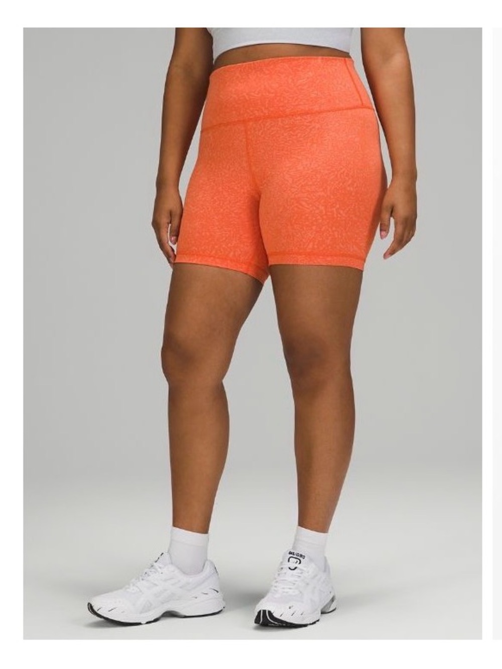 lululemon athletica High-Rise Coral Wunder Train 6” Bike Shorts